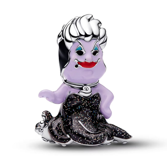 Disney Villians Ursula Charm Hallmarked S925 Sterling Silver