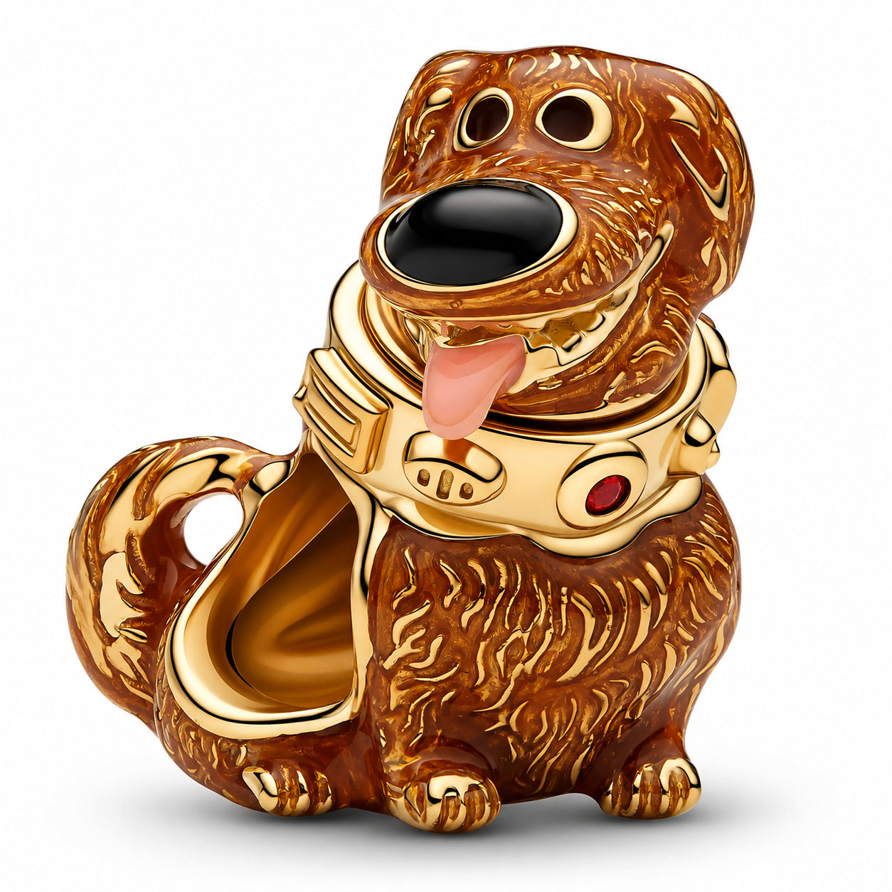 Disney Pixar Up Dog Charm Hallmarked S925 Sterling Silver