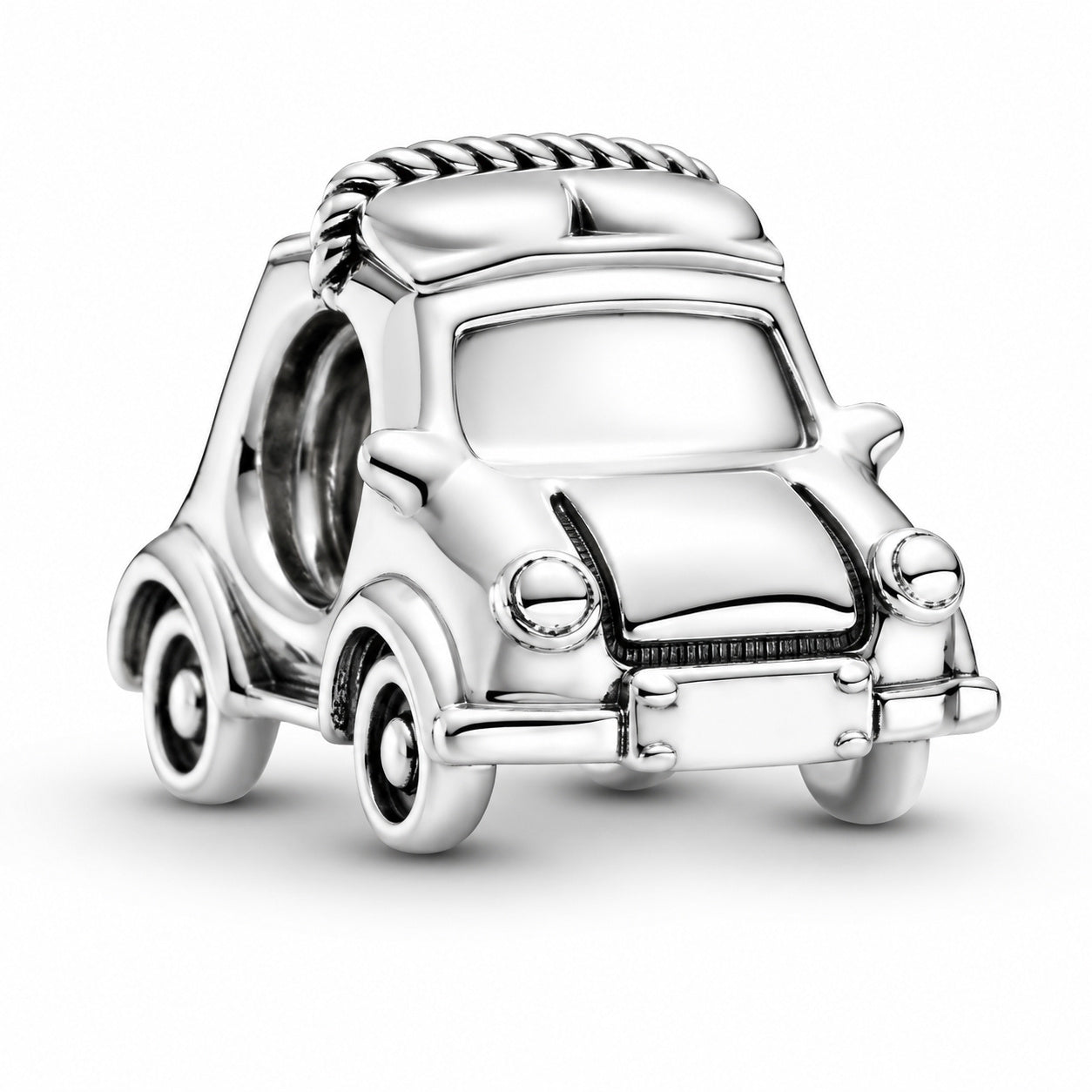 Electric Car Charm S925 Sterling Silver