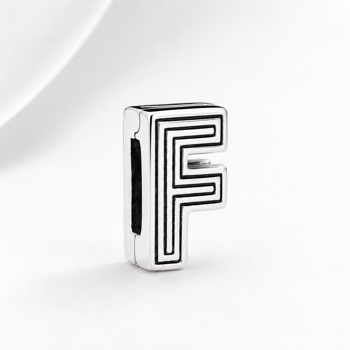 S925 Reflexion Alphabets A to Z Sterling Silver Charm Collection