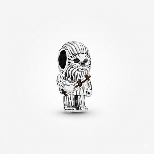 Disney Star War Chewbacca Charm Hallmarked S925 Sterling Silver