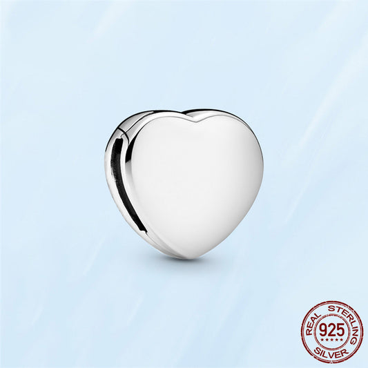 Heart Clip Reflexions Charm Hallmarked S925 Sterling Silver