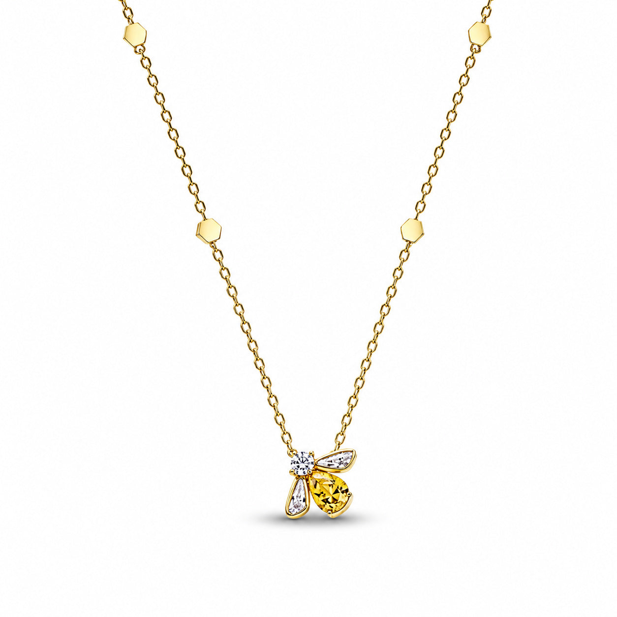 Honey Bee Necklace Pendant Hallmarked S925 Sterling Silver