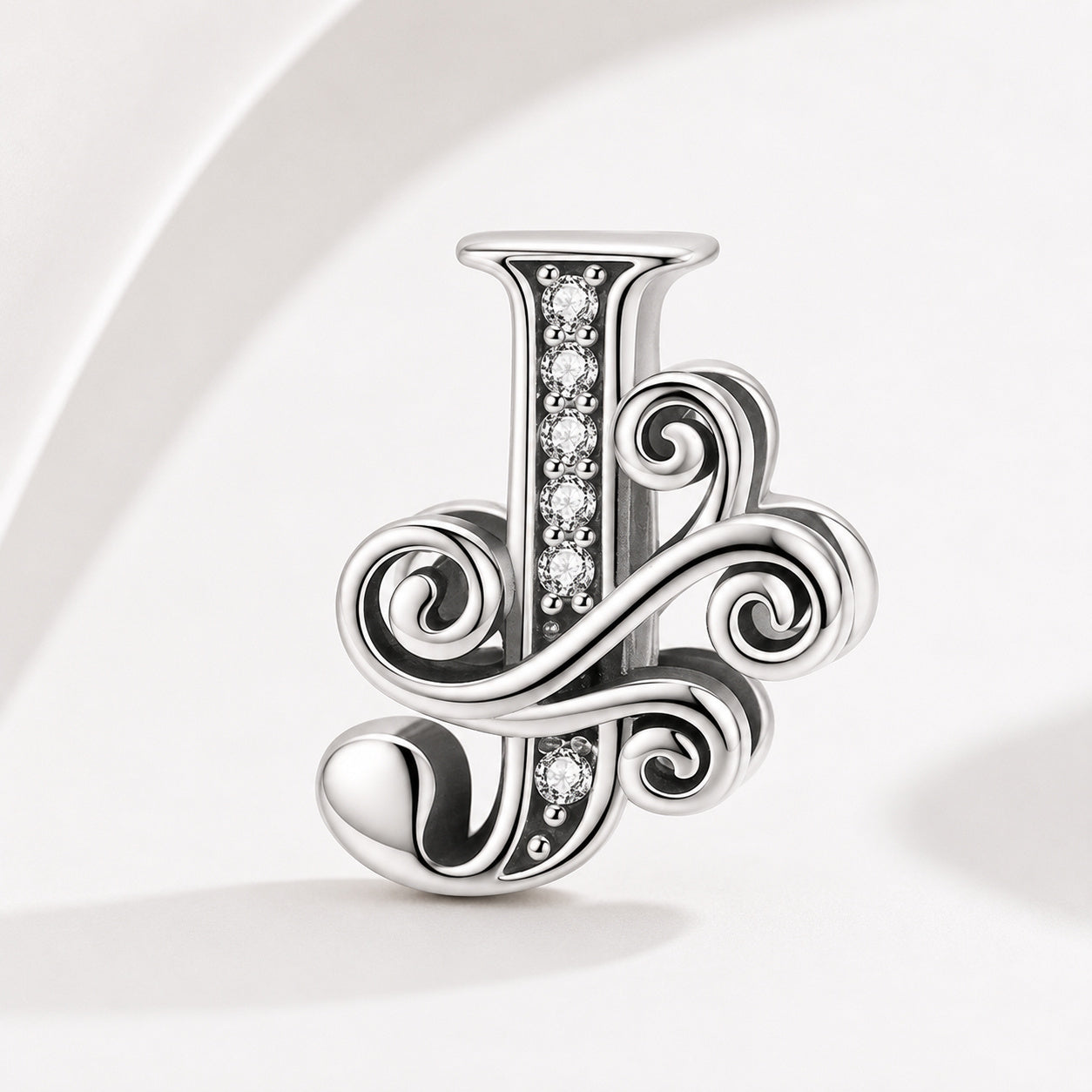 S925 Classic Alphabets A to Z Sterling Silver Charm Collection