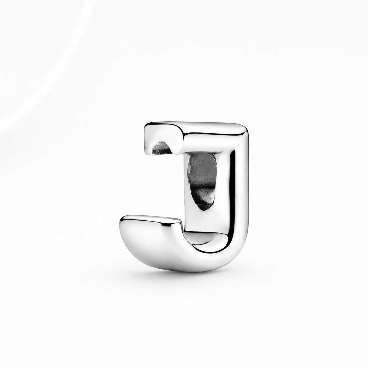 S925 Simple Alphabets A to Z Sterling Silver Charms Collection