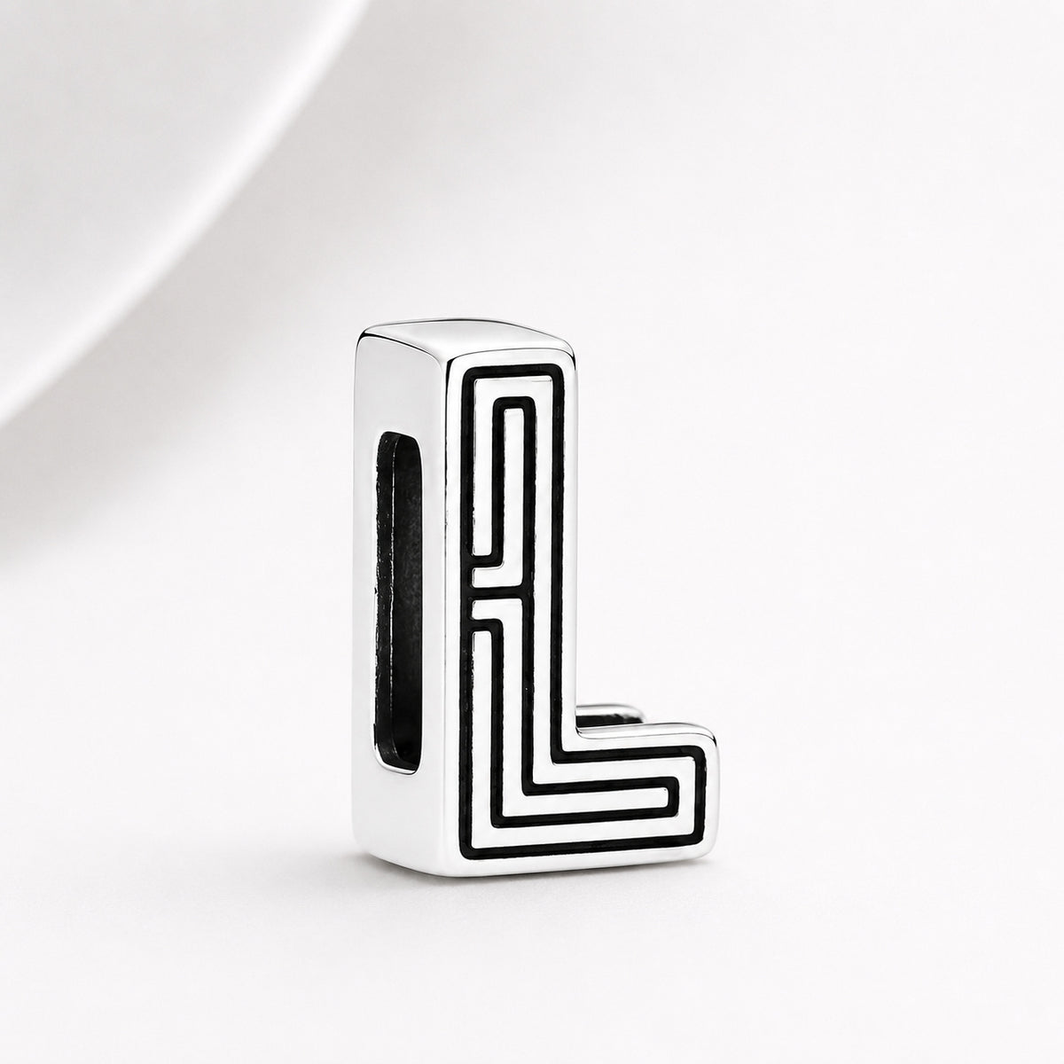 S925 Reflexion Alphabets A to Z Sterling Silver Charm Collection