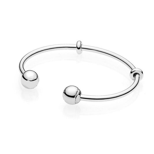 Moments Open Bangle S925 sterling silver hallmarked