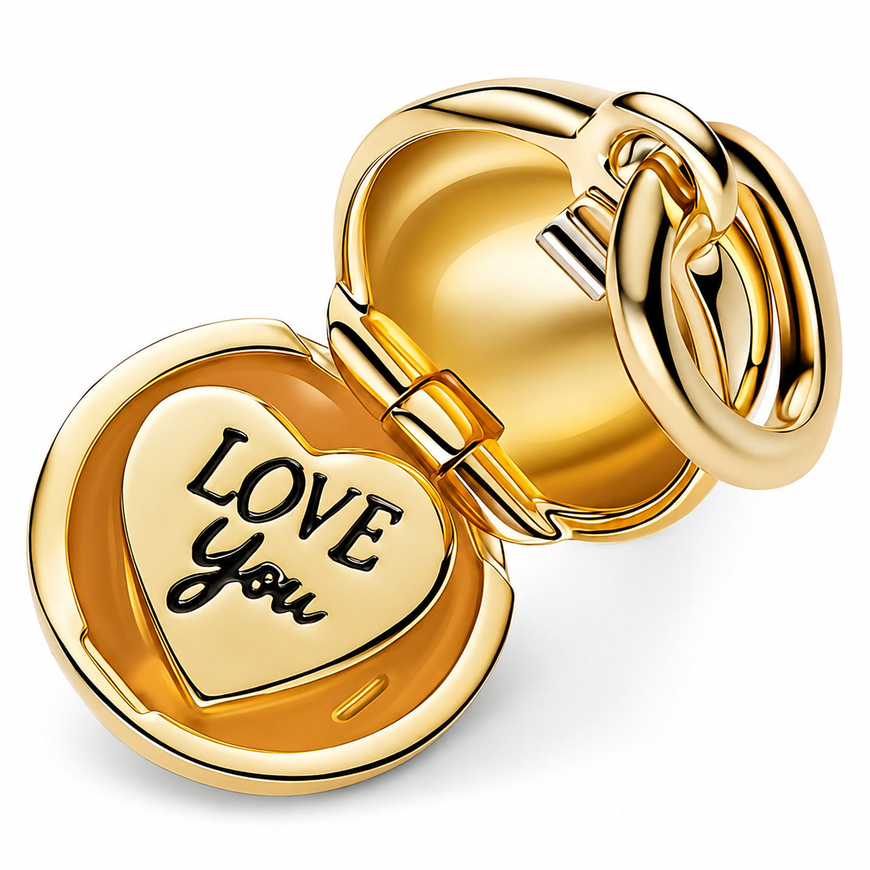 Mum Ball Clasp Charm Hallmarked S925 Sterling Silver