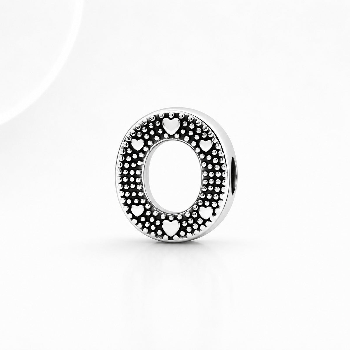 S925 Simple Alphabets A to Z Sterling Silver Charms Collection