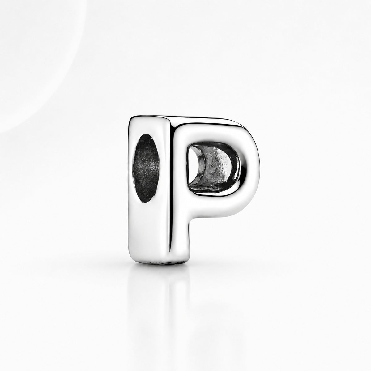 S925 Simple Alphabets A to Z Sterling Silver Charms Collection