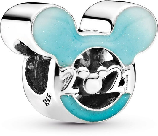 Disney Mickey Mouse 2021 Charm Hallmarked S925 Sterling Silver