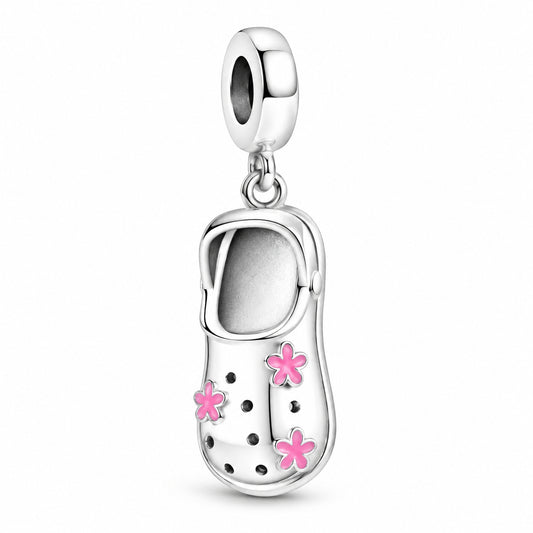 Crocs Shoes Dangle Charm Hallmarked S925 Sterling Silver