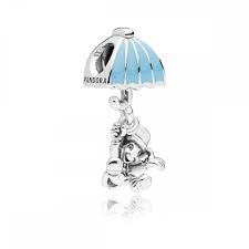 Disney Pinocchio Jiminy Cricket Dangle Charm S925 Hallmarked Sterling Silver Charm