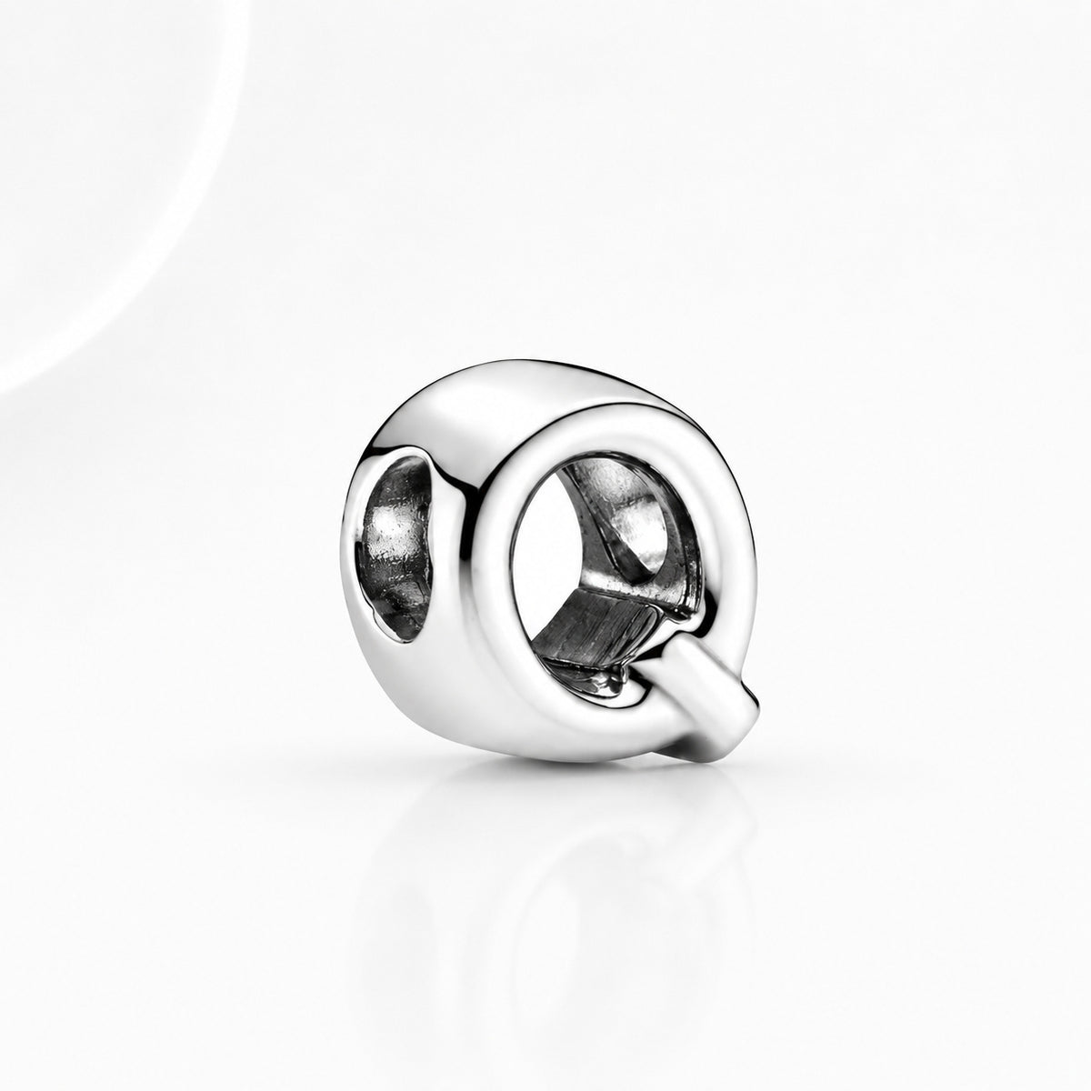 S925 Simple Alphabets A to Z Sterling Silver Charms Collection