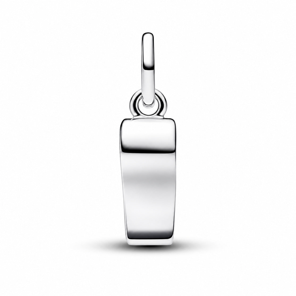 Referee Whistle Dangle Charm Hallmarked S925 Sterling Silver