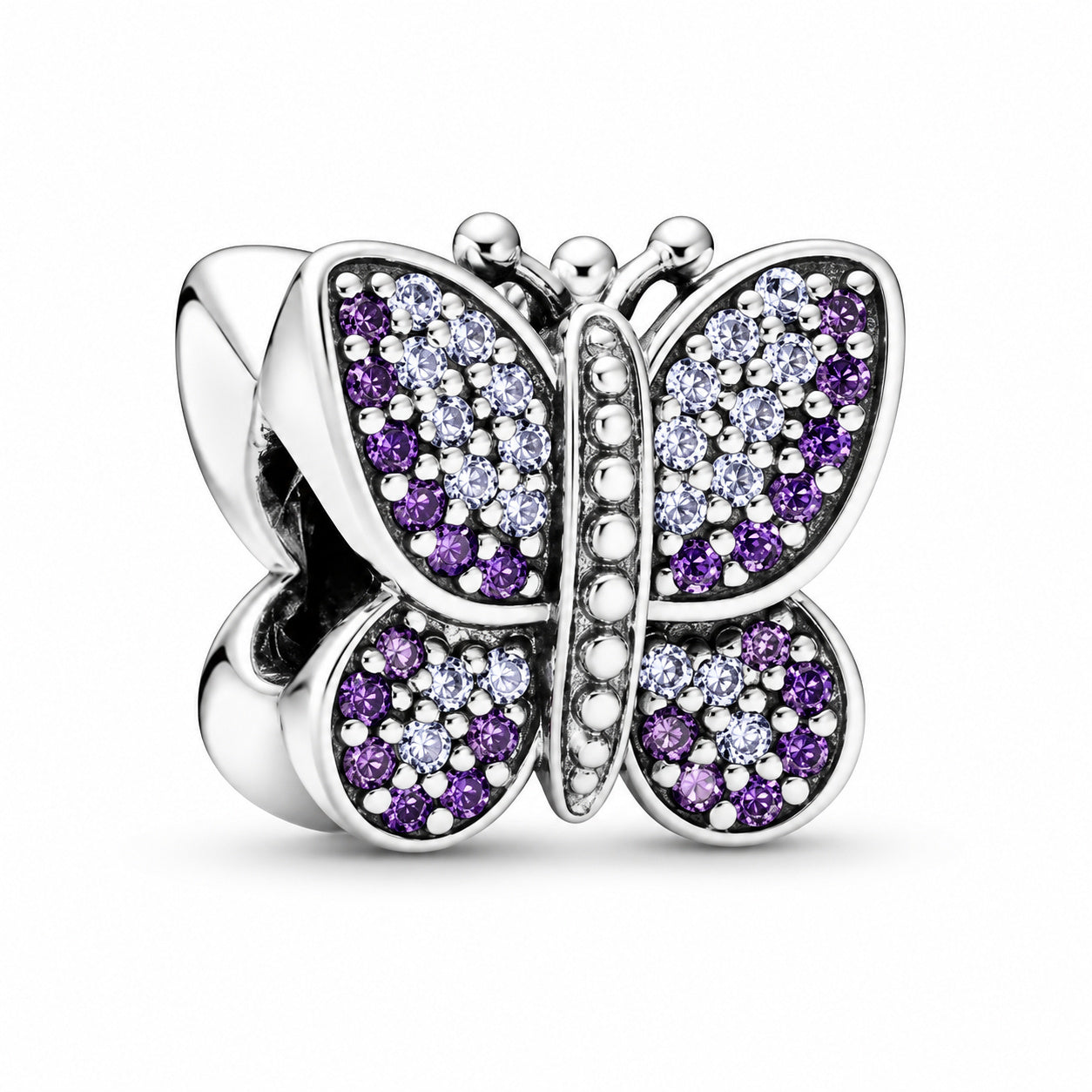 Sparkling Butterfly Charm S925 Sterling Silver