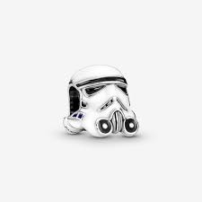 Disney Star War Stormtrooper Helmet Charm Hallmarked S925 Sterling Silver