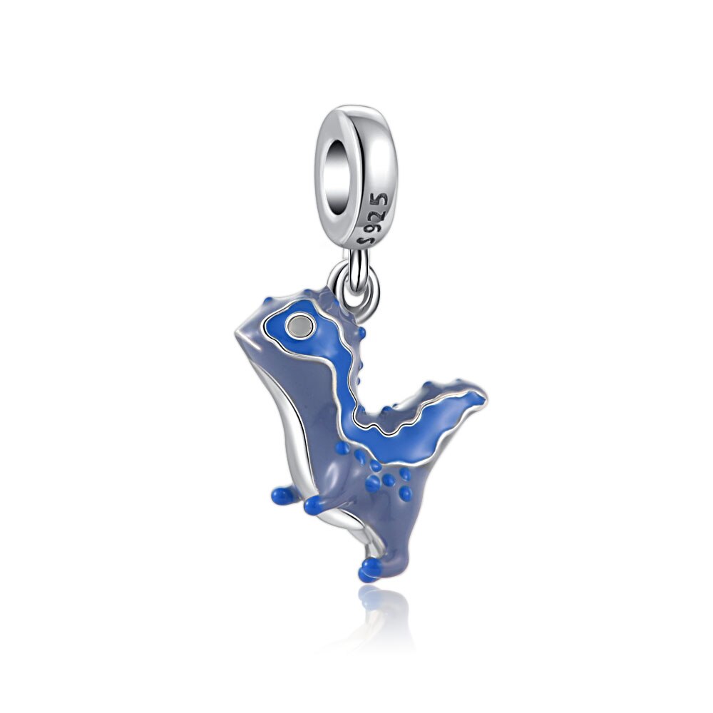 T-Rex Dinosaur Charm Hallmarked S925 Sterling Silver