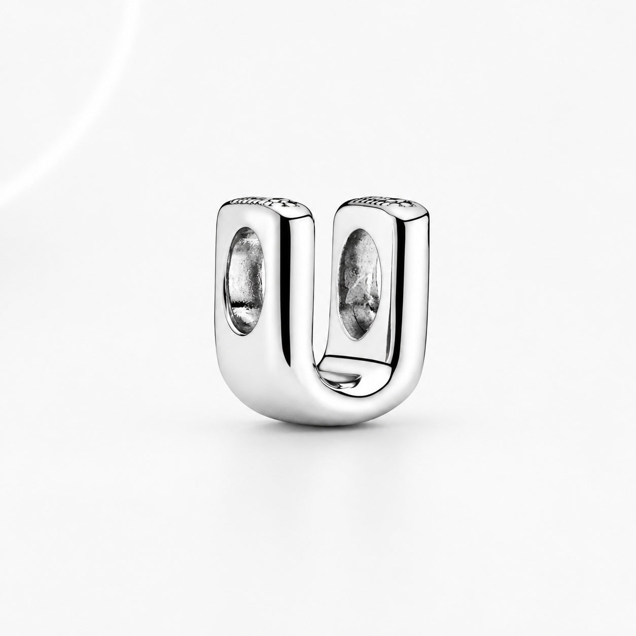 S925 Simple Alphabets A to Z Sterling Silver Charms Collection