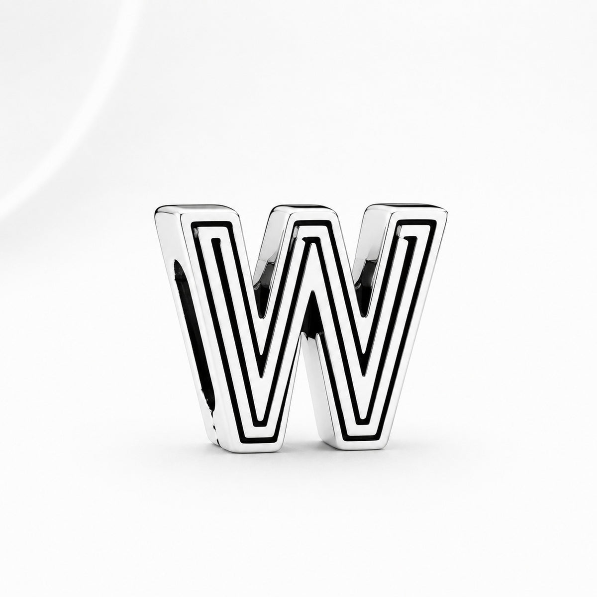 S925 Reflexion Alphabets A to Z Sterling Silver Charm Collection