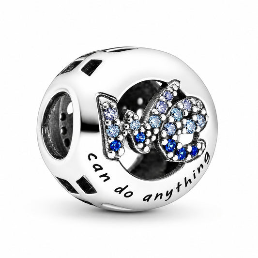 We Can Do Anything S925 Sterling Silver Charm