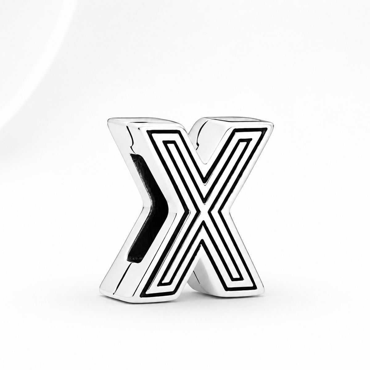 S925 Reflexion Alphabets A to Z Sterling Silver Charm Collection