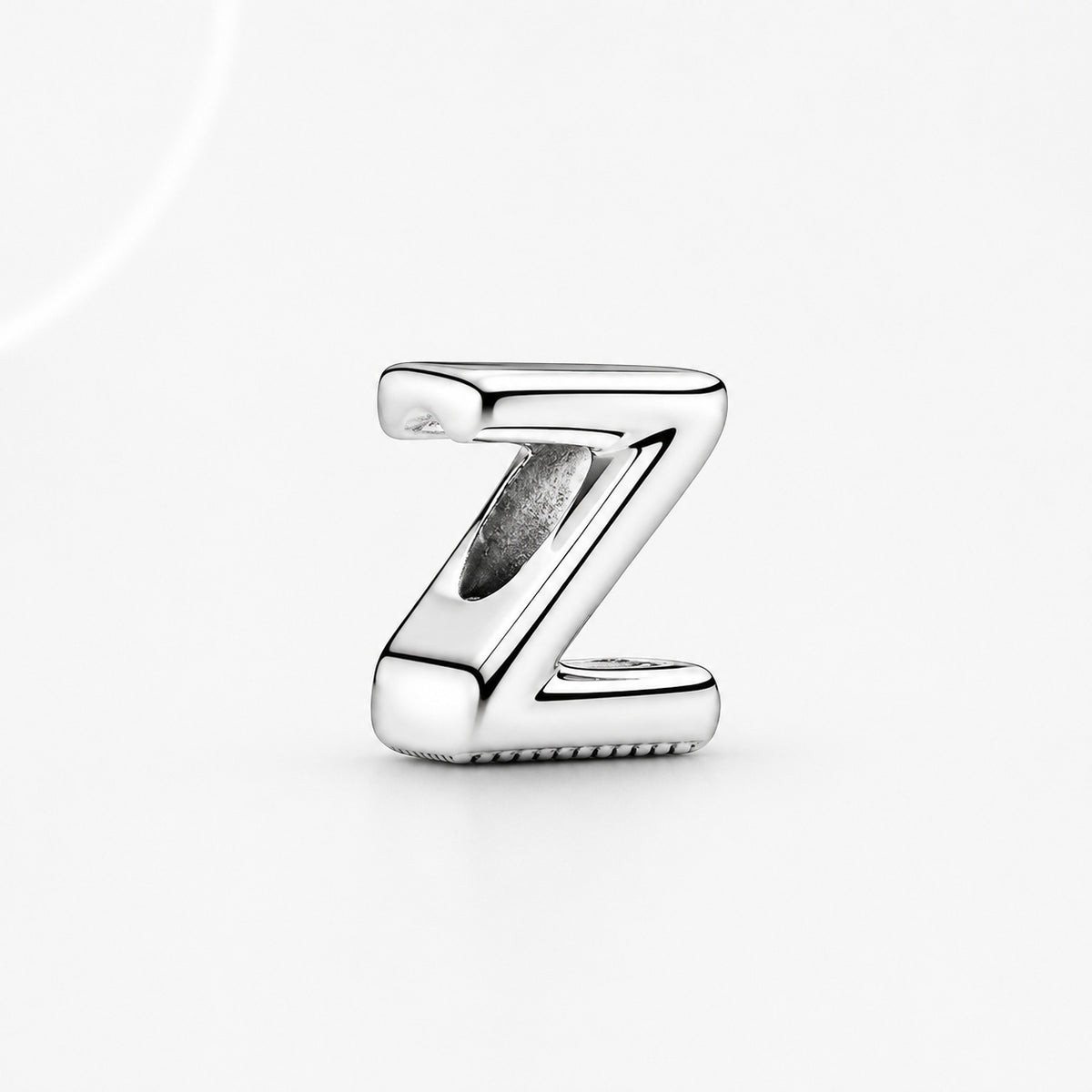 S925 Simple Alphabets A to Z Sterling Silver Charms Collection