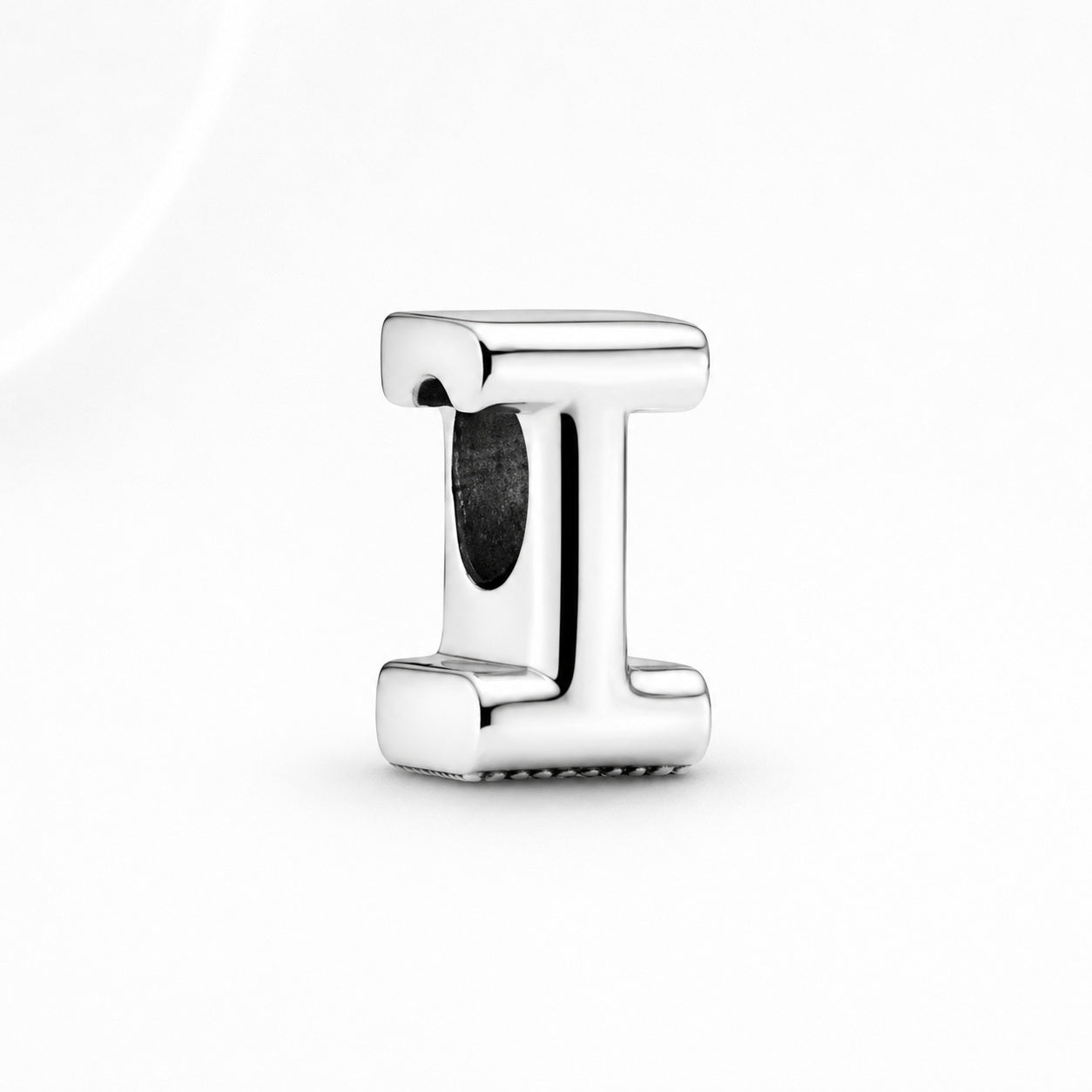 S925 Simple Alphabets A to Z Sterling Silver Charms Collection
