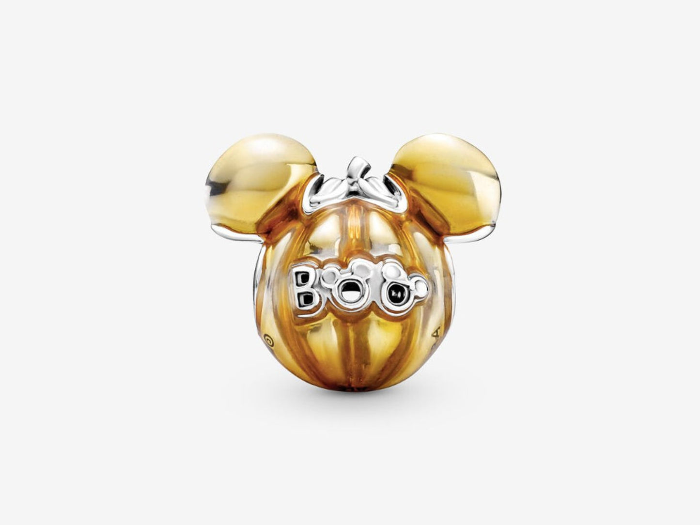 Disney Mickey Mouse Pumpkin Charm Hallmarked S925 Sterling Silver