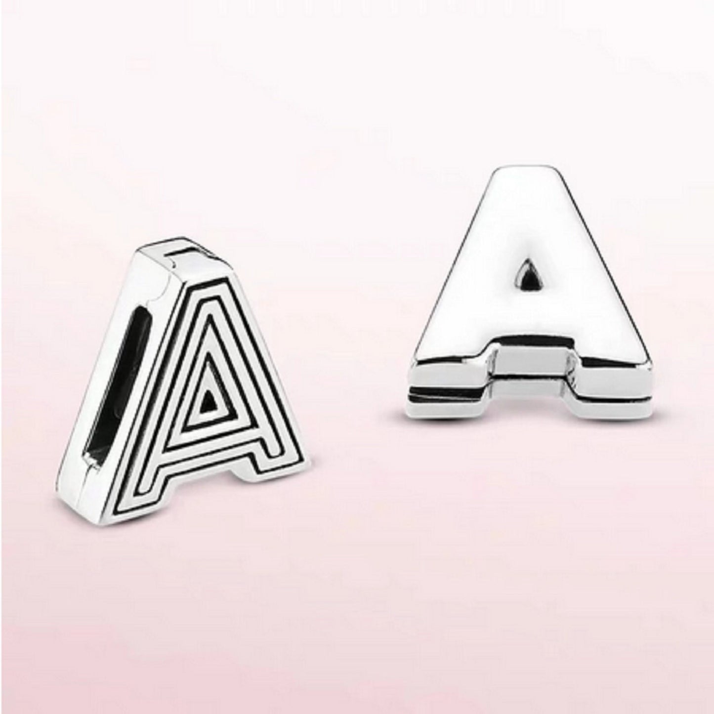 S925 Reflexion Alphabets A to Z Sterling Silver Charms Collection