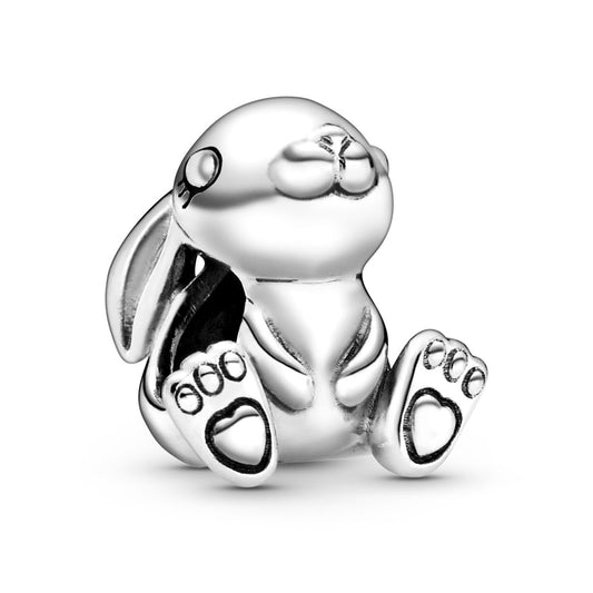 Daisy the Rabbit Charm Hallmarked S925 Sterling Silver
