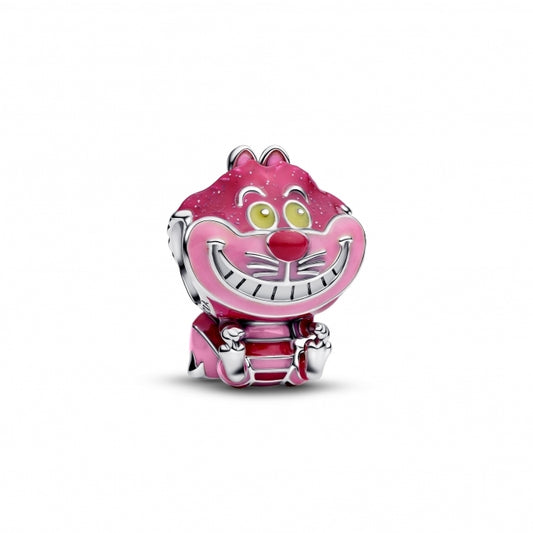 Disney Alice in Wonderland Cheshire Cat Charm Hallmarked S925 Sterling Silver