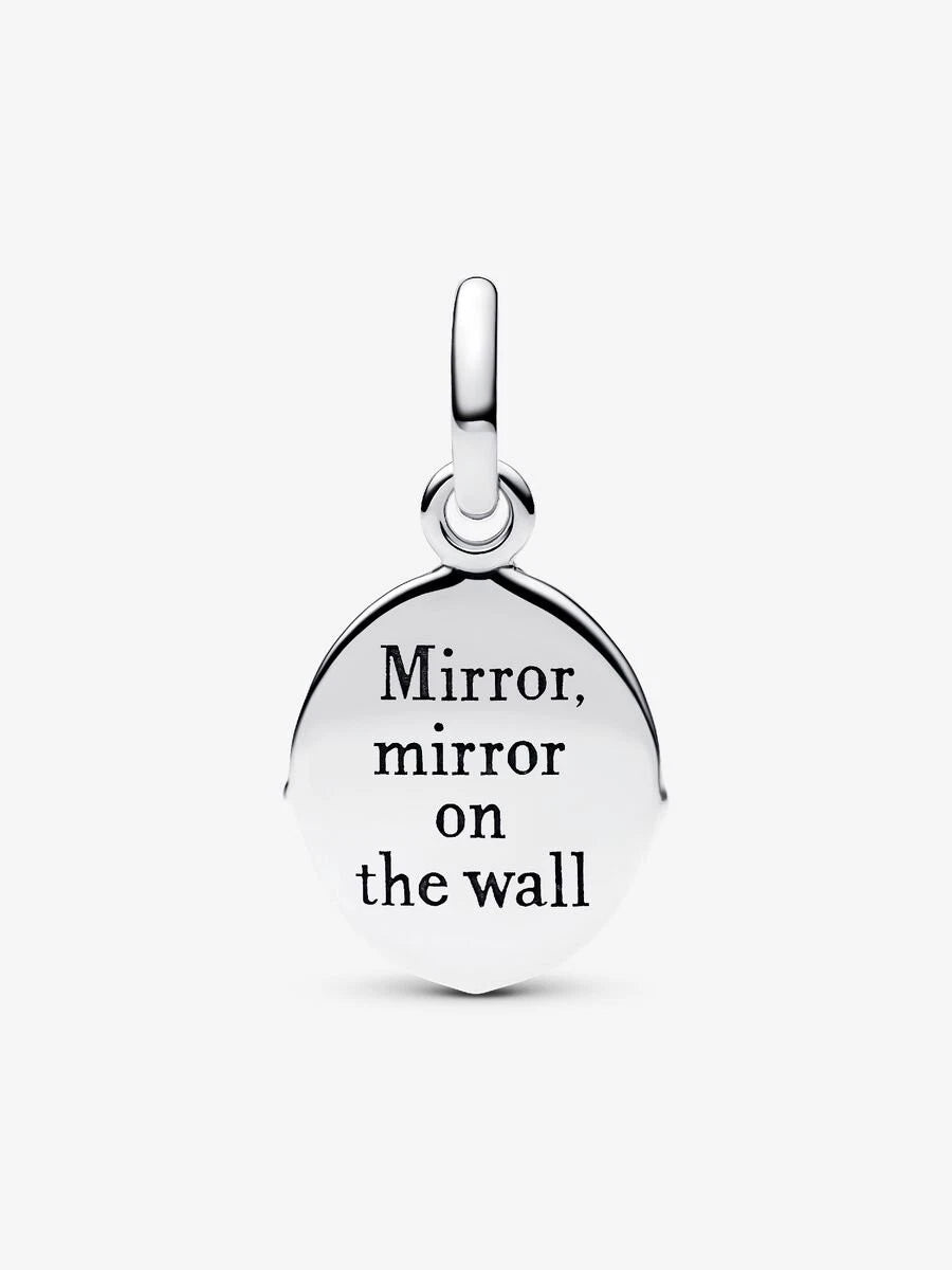 Disney Snow White Magic Mirror Dangle Charm Hallmarked S925 Sterling Silver