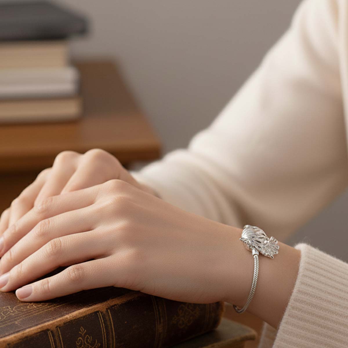 Scottish Highland Cow Charm Hallmarked S925 Sterling Silver