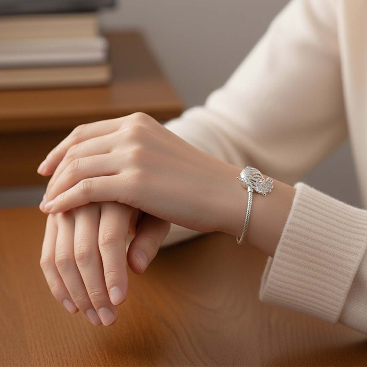 Scottish Highland Cow Charm Hallmarked S925 Sterling Silver