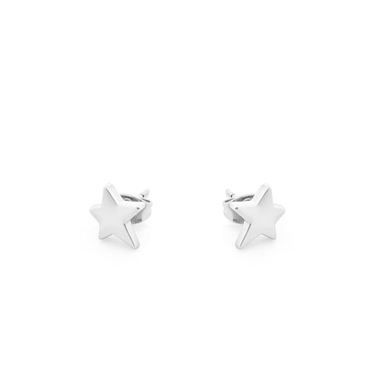 Mini Star Sterling Silver Stud Earrings