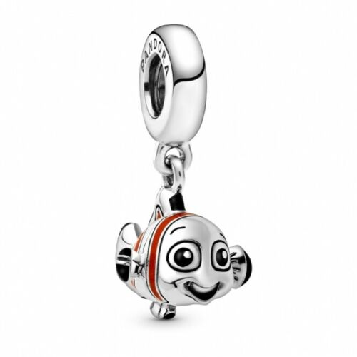 S925 Ocean Sea life Nemo Flounder Dolphin Sterling Silver Charms Collection