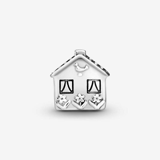 Home Sweet Home Charm Hallmarked S925 Sterling Silver