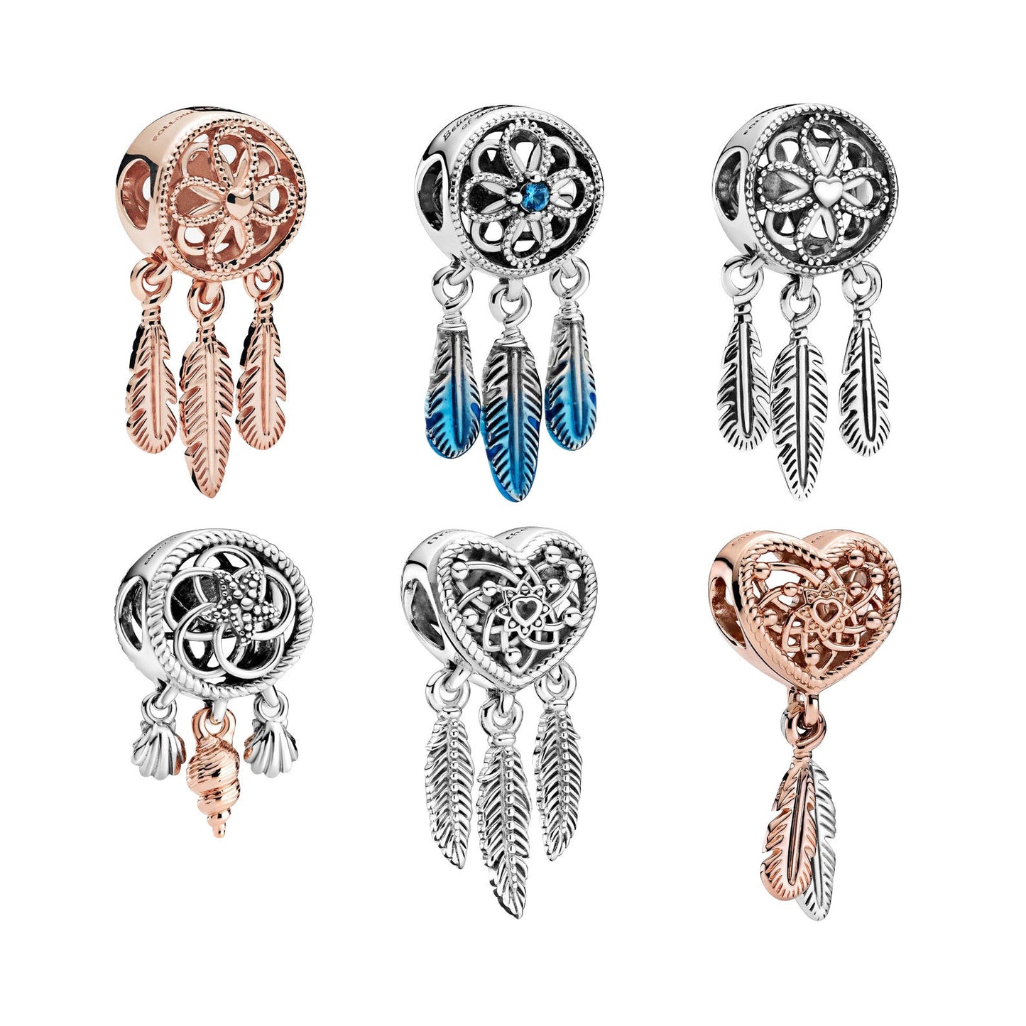 S925 Dreamcatcher Sterling Silver Charms Collection