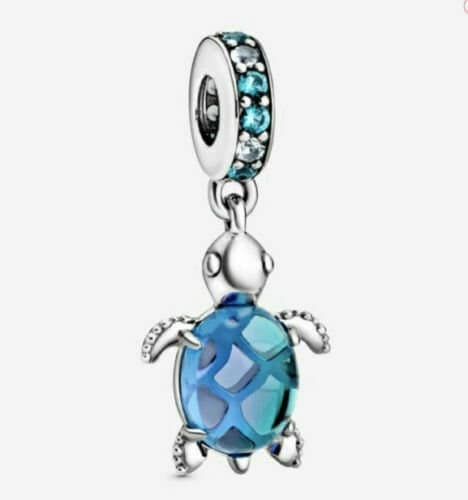 S925 Ocean Sea life Nemo Flounder Dolphin Sterling Silver Charms Collection