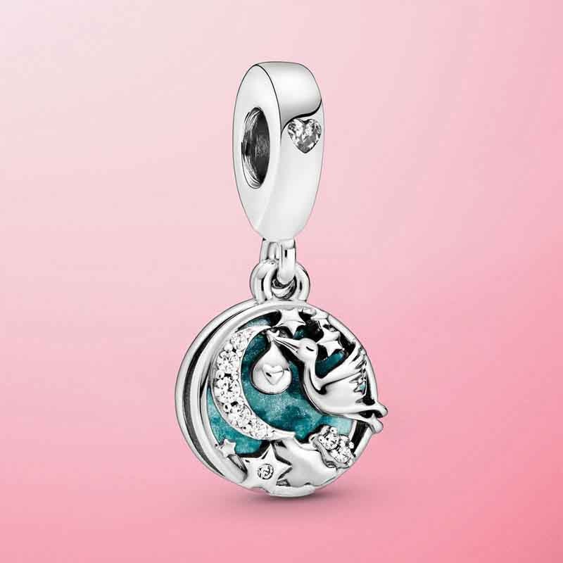 S925 Animal Dangle Sterling Silver Charms Collection