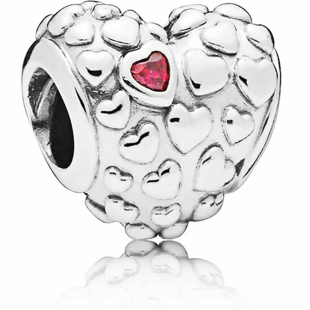 S925 Mother Mom Mum Heart Sterling Silver Charm Collection