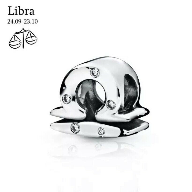 S925 Zodiac Sterling Silver Charm Collection