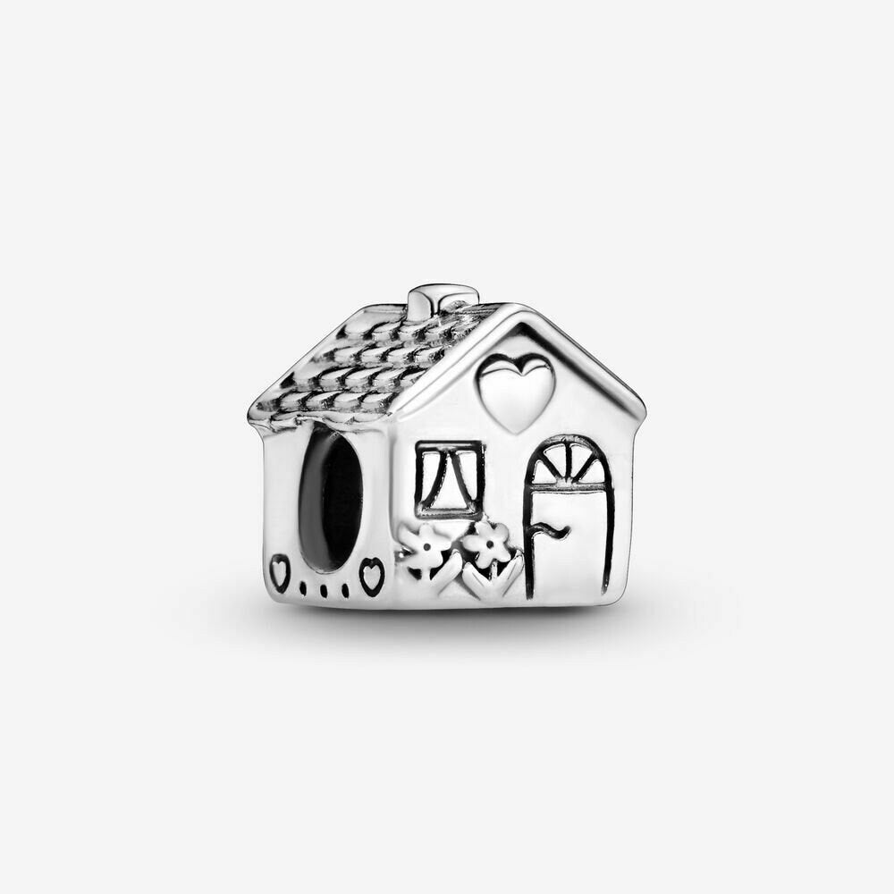 Home Sweet Home Charm Hallmarked S925 Sterling Silver