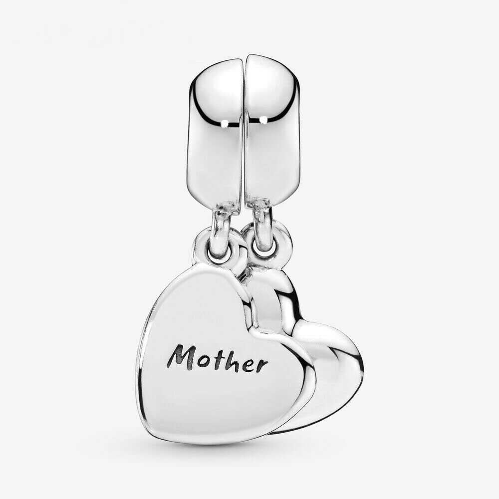 S925 Mom Mum Mother Dangle Sterling Silver Charm Collection