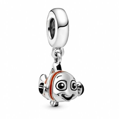 Disney Finding Nemo Dangle Charm S925 Hallmarked Sterling Silver Charm